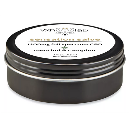 Full Spectrum CBD SENSATION Salve + Menthol